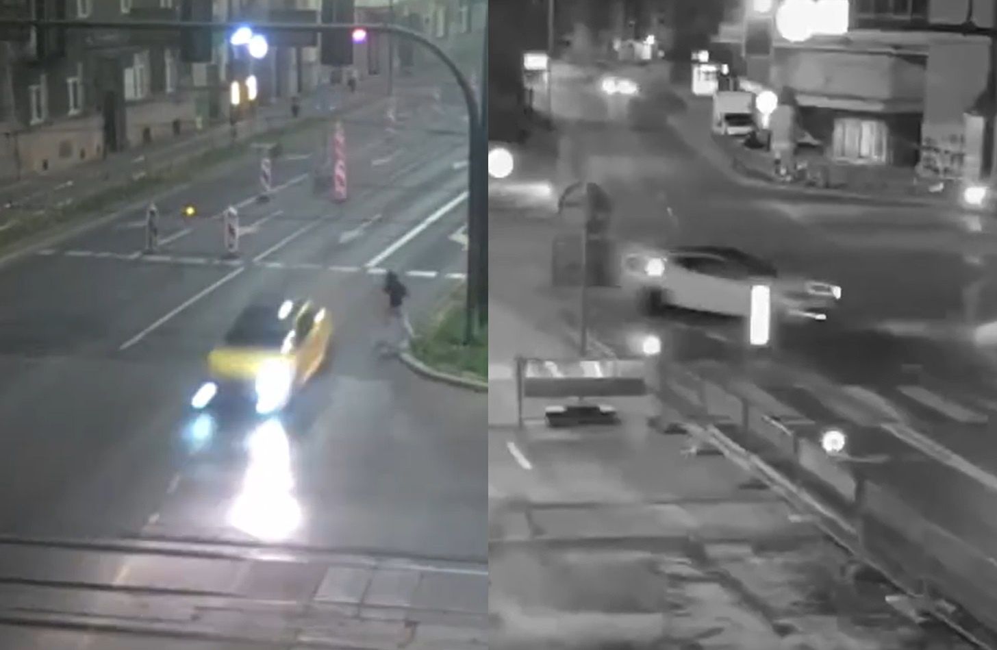 Nagranie poprzedzające wypadek Patryka Peretti