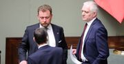Ministerstwo zdrowia i maseczki. "Biznesowa aktywność brata". Jarosław Gowin o kłopotach Szumowskiego