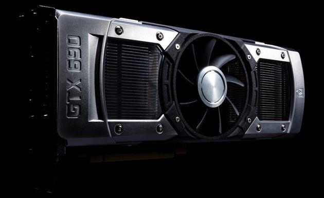 Nvidia GeForce GTX 690 karta graficzna zdjęcie