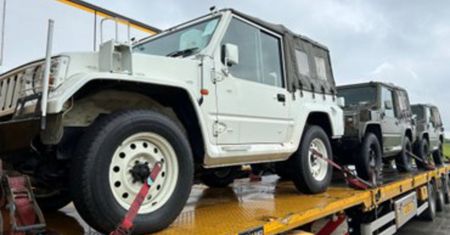 Ponad setka pojazdów. Z Polski pojechały prosto do Ukrainy