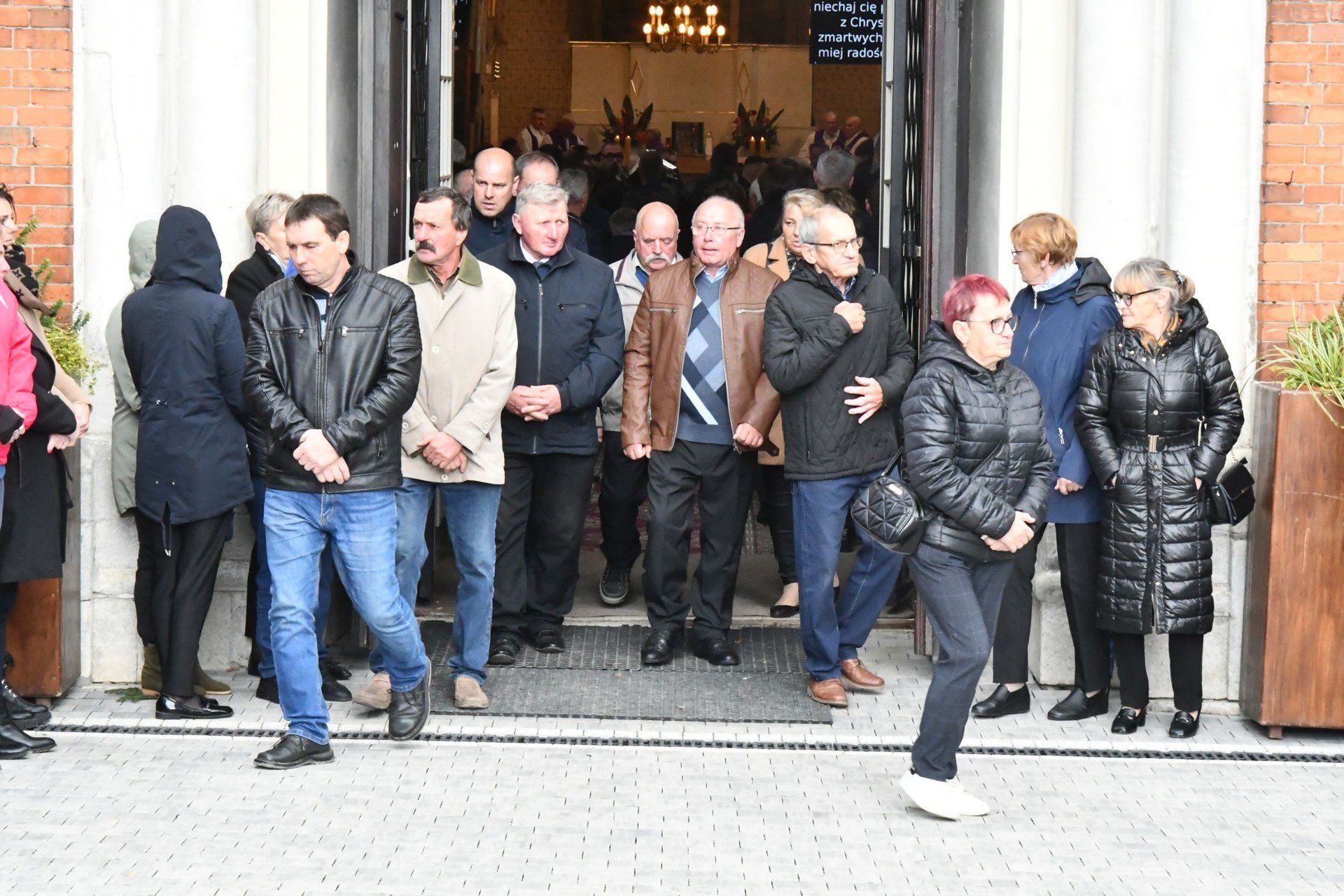 Pogrzeb księdza Waldemara Tłomaka w Zborówku