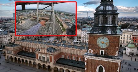 Nastolatkowie wspięli się na wieżę Bazyliki Mariackiej. Oto co stało się potem