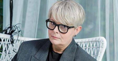 Karolina Korwin-Piotrowska o szczepieniu i pielęgniarka. Była na Stadionie Narodowym