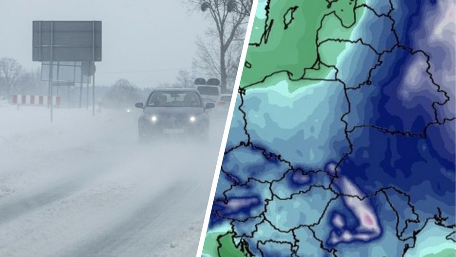 Pogoda w grudniu. Silny mróz i śnieg