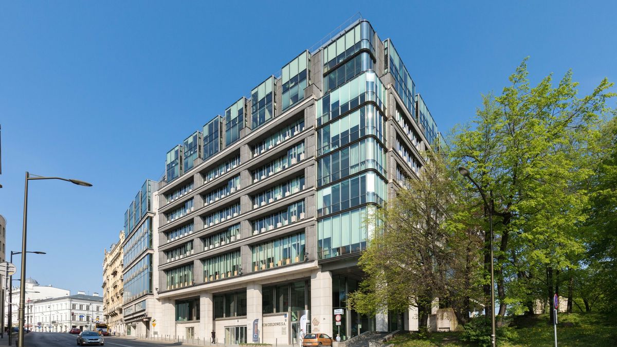 Siedziba GPW przy ulicy Książęcej w Warszawie