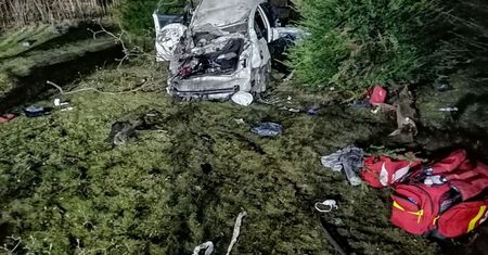 Małopolska. Tyle zostało z passata. Makabryczny widok w Nawojowej