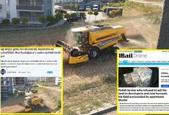 Lublin. Uprawia pole w środku miasta. Stał się gwiazdą internetu