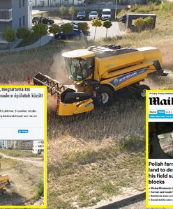 Lublin. Uprawia pole w środku miasta. Stał się gwiazdą internetu