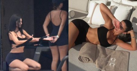 Dzień z luksusowego życia Kylie Jenner: opalanko z psiapsi, treningi pilatesu, odpoczynek od chłopaka (ZDJĘCIA)