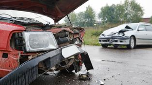 Częstochowa: Poważny wypadek na A1. Zderzyły się trzy samochody