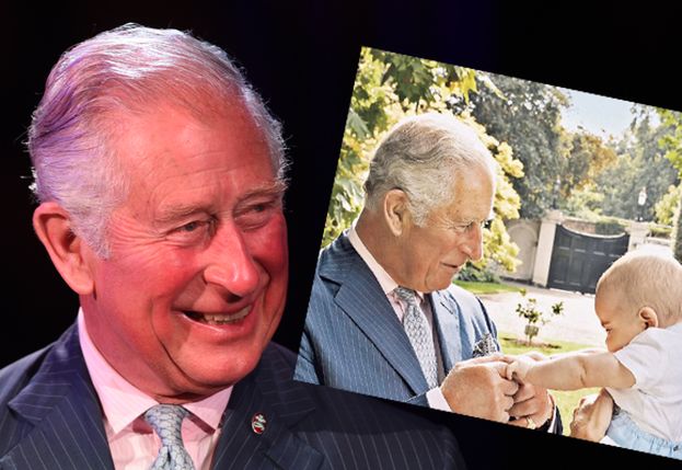 Pokazano NIEPUBLIKOWANE dotąd zdjęcie księcia Karola z wnuczkiem Louisem! Urocze?