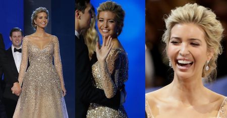 Ivanka Trump na Balu Inauguracyjnym. Ładniejsza od Pierwszej Damy? (ZDJĘCIA)