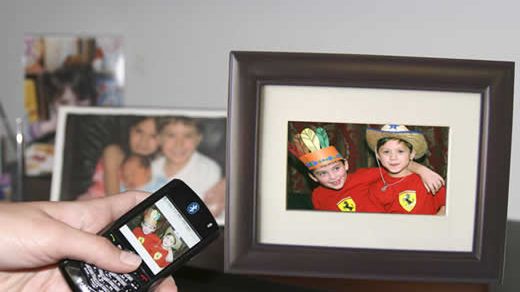 Elektroniczna ramka na zdjęcia z bluetooth 1