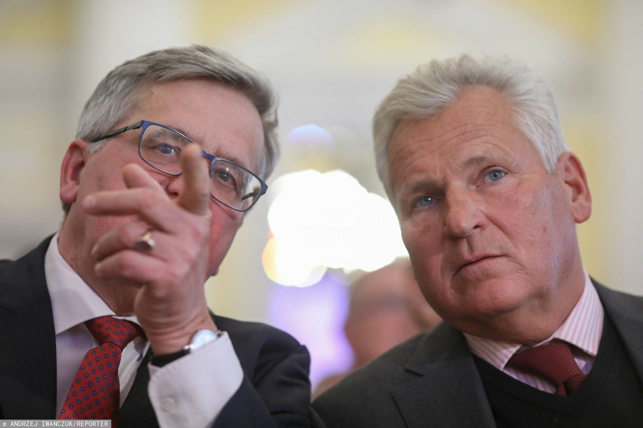Kwaśniewski i Komorowski chwalą Dudę za weto "lex TVN". Zaskakujące słowa byłych prezydentów