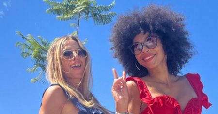 Omenaa Mensah i Ewa Chodakowska pozują W BIKINI na wspólnych wakacjach! "Hiszpański klimat" (FOTO)