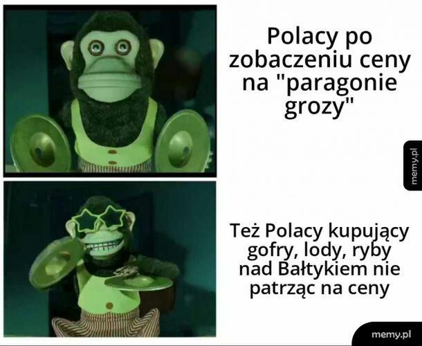 Memy o paragonach grozy