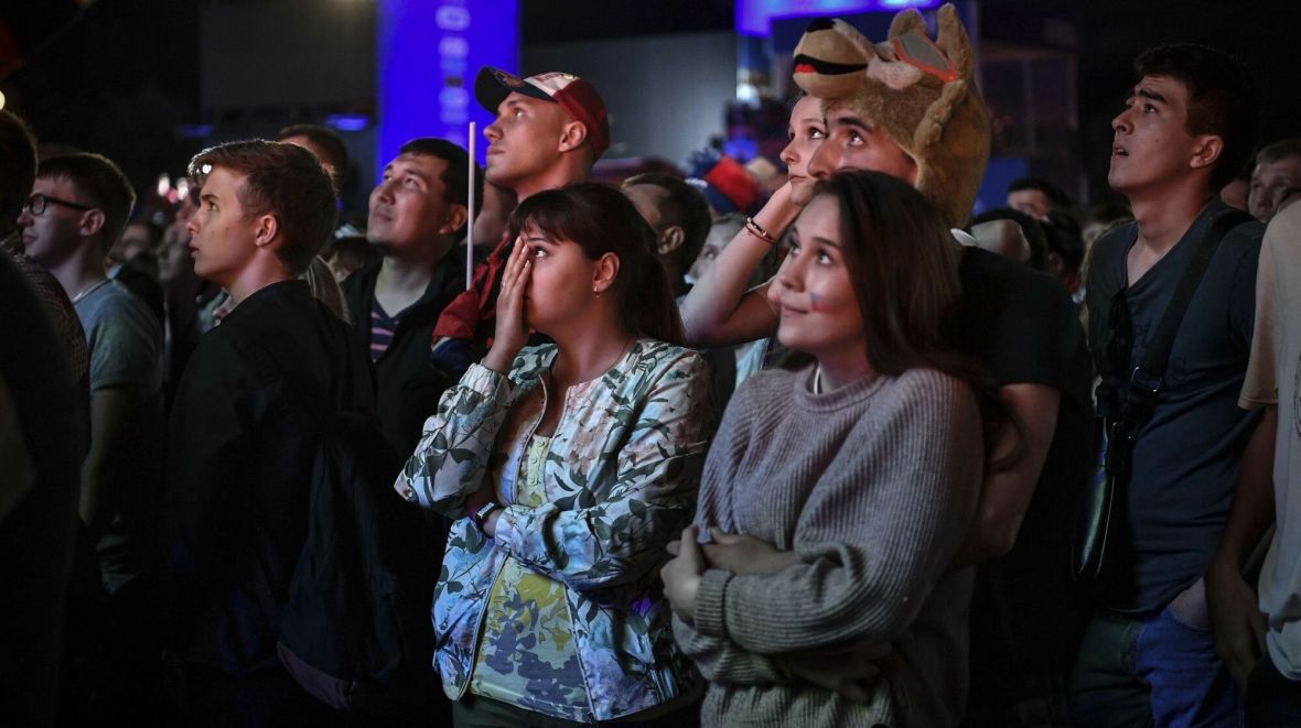 Smutek, gdy na boisku pójdzie coś nie tak. Jeśli ktoś źle obstawił, to już prawdziwy dół