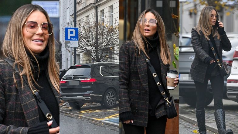 Małgorzata Rozenek łamie przepisy ruchu drogowego