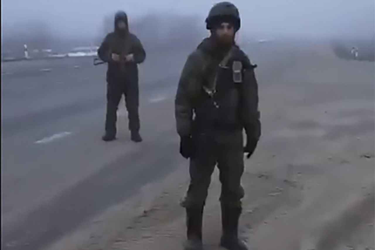 "Chwała Ukrainie". Podszedł do żołnierza. Okazało się, że to Rosjanin