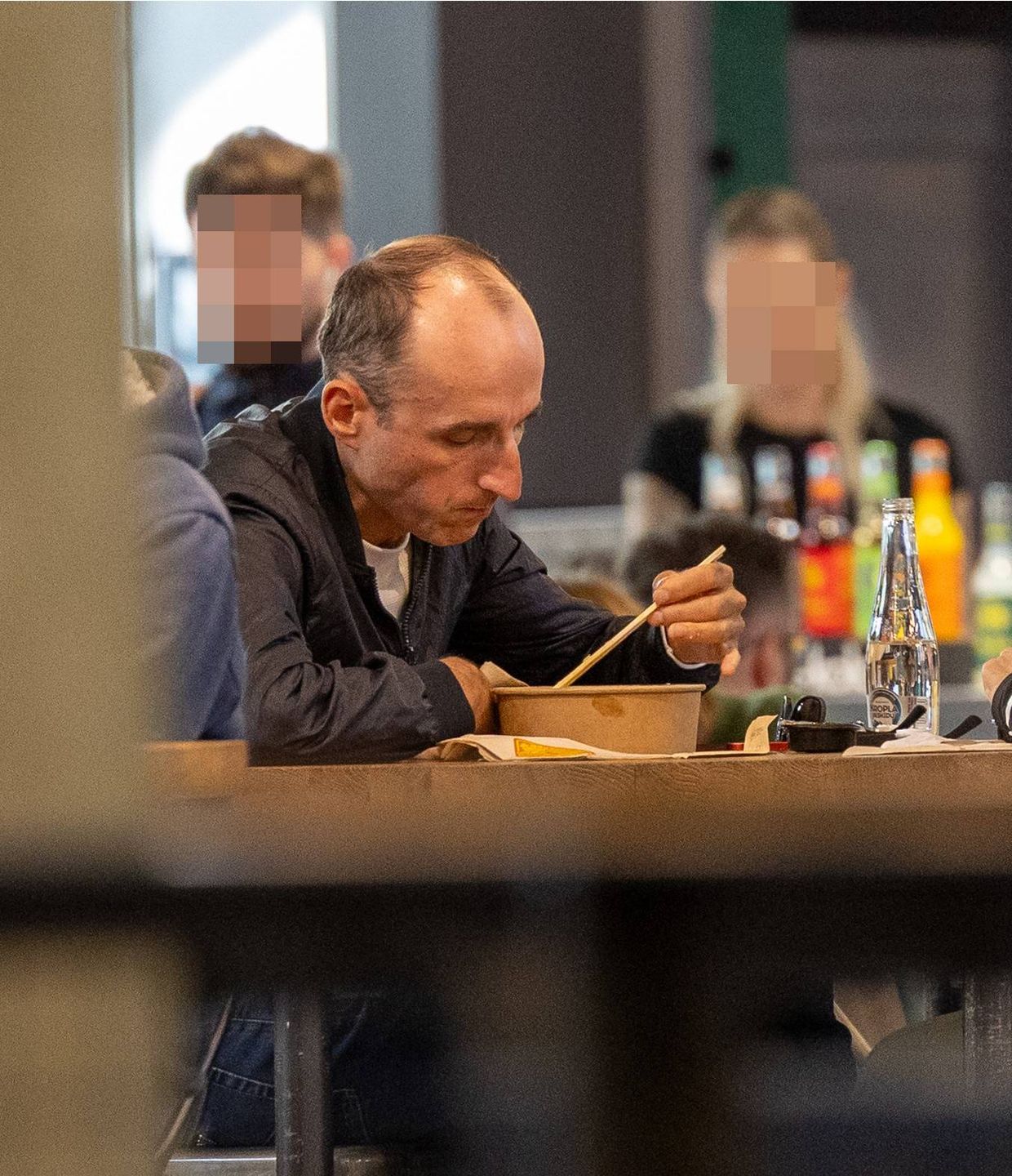 Robert Kubica "przyłapany" na mieście