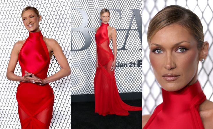 Bella Hadid zachwyca na premierze serialu "The Beauty"