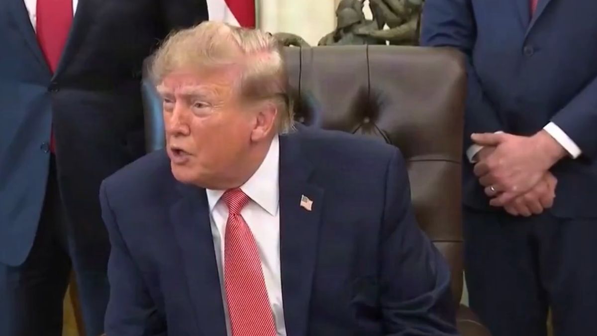 Donald Trump zrugał dziennikarza