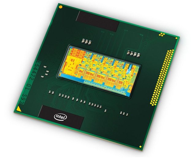 Intel Ivy Bridge mobile procesor zdjęcie