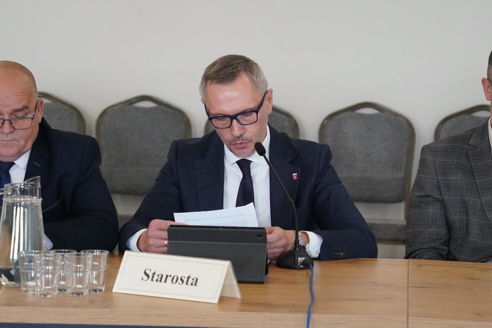 Na zdjęciu: Jacek Foksiński, starosta golubsko-dobrzyński
