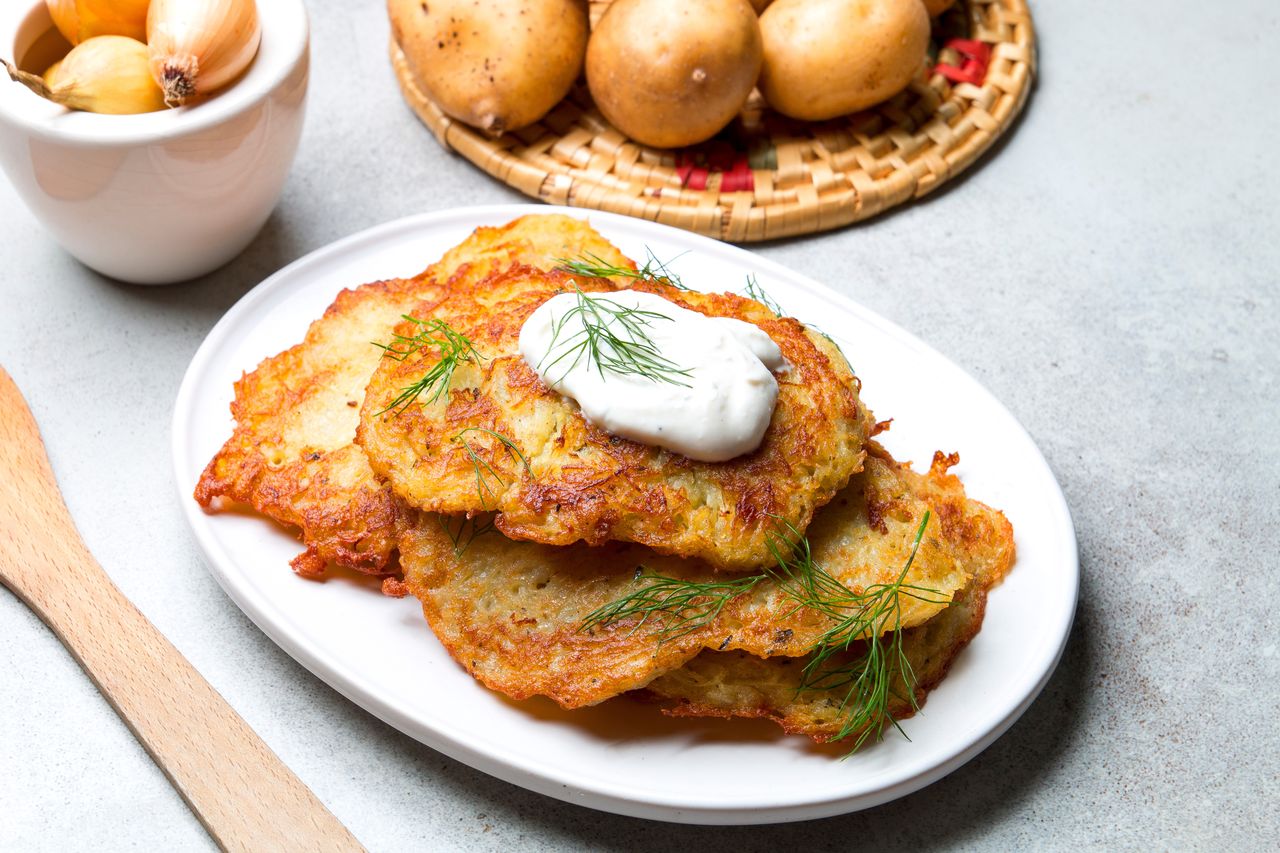 Potato pancakes revolution: No frying needed for this easy recipe