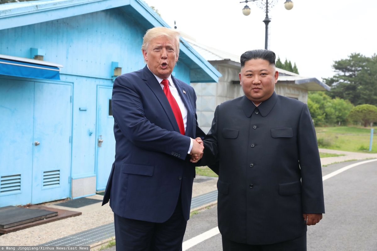 Trump chce rozmawiać z Kim Dzong Unem. Cel niejasny