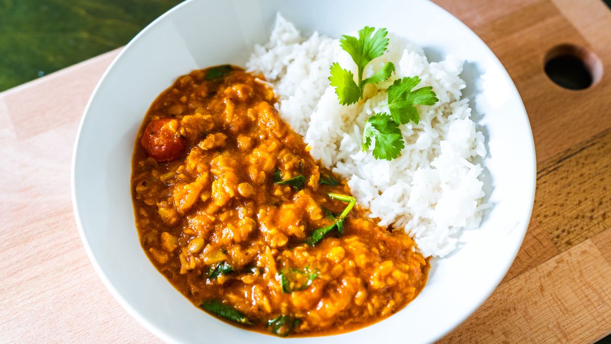 Curry z sezonowym warzywem