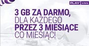 9 GB za darmo dla wszystkich w Play na Kartę