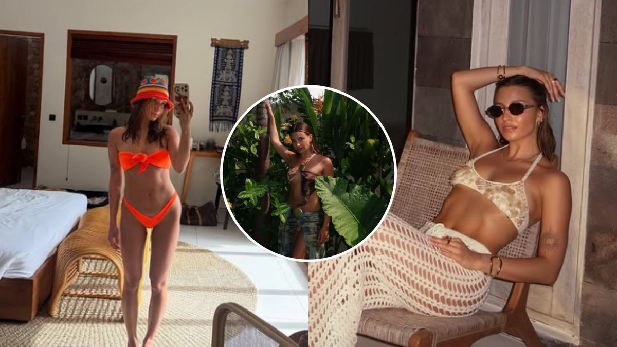 Julia Wieniawa pozuje na Bali