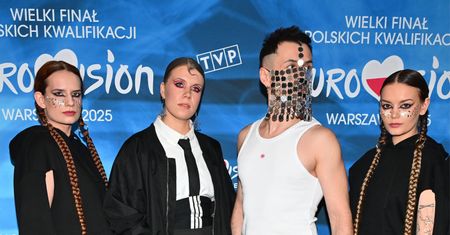 Sw@da i Niczos postawili na oryginalne stylizacje na kwalifikacjach do Eurowizji. Co on miał na twarzy?