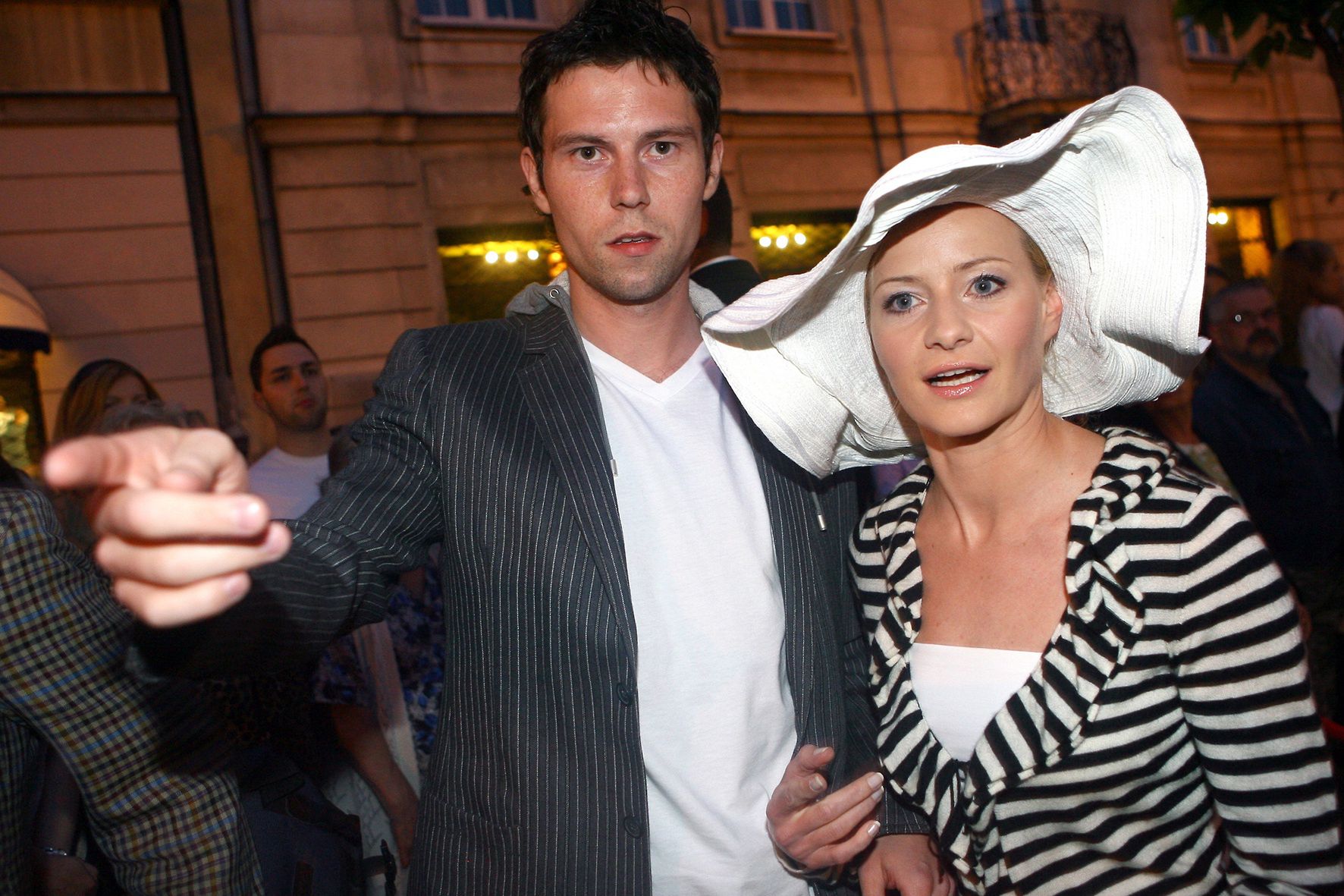 Małgorzata Kożuchowska i Bartek Wróblewski