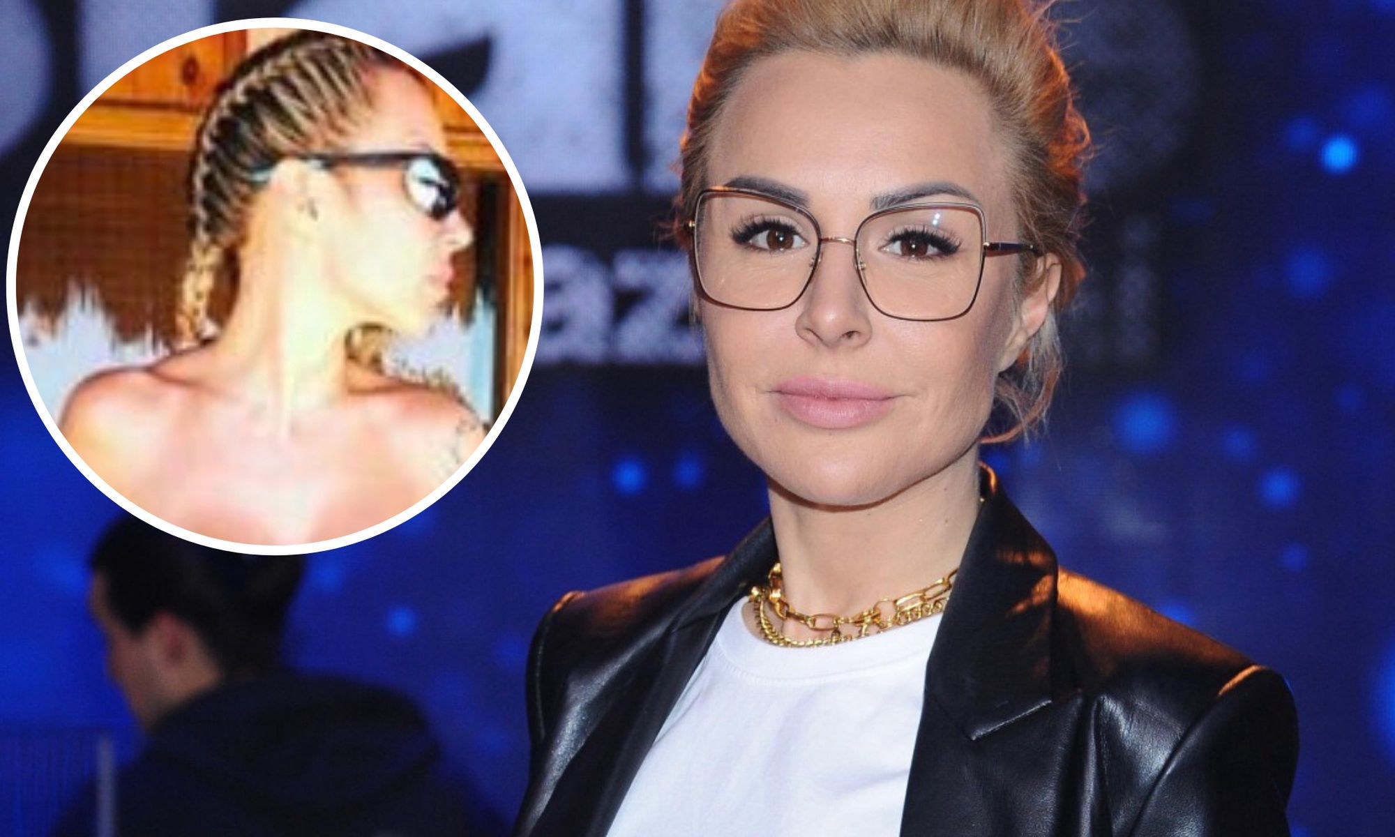 Blanka Lipińska pozuje w stroju kąpielowym