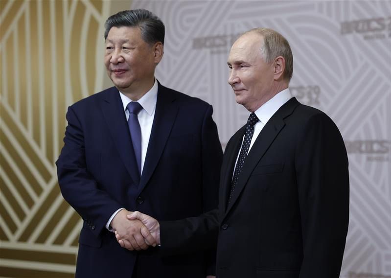 Xi Jinping, Władimir Putin