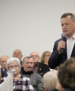 "Odpowie mi pan?". Incydent na spotkaniu z Błaszczakiem