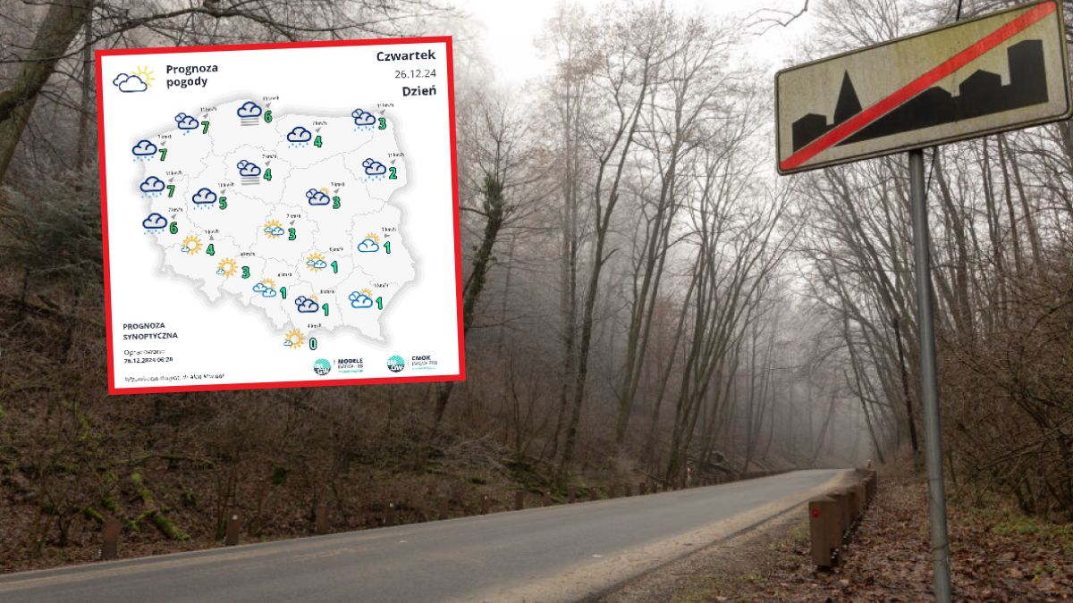 Nad Polską "gnijąca" pogoda. Słońce tylko dla nielicznych