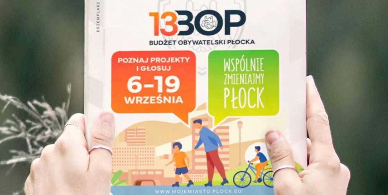 Rusza głosowanie w Budżecie Obywatelskim Płocka [OPISY PROJEKTÓW]