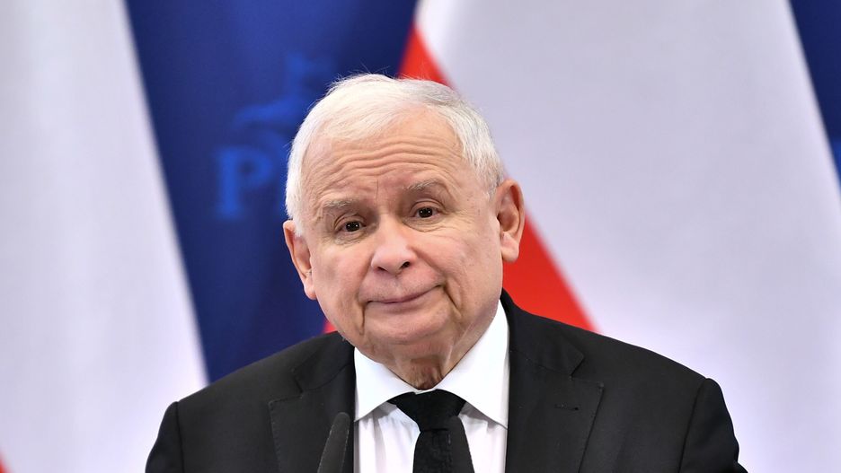 Wrocław, 24.09.2022. Prezes PiS Jarosław Kaczyński podczas spotkania z mieszkańcami Wrocławia, w ramach objazdu po kraju i spotkań z wyborcami, 24 bm. (mr) PAP/Maciej Kulczyński