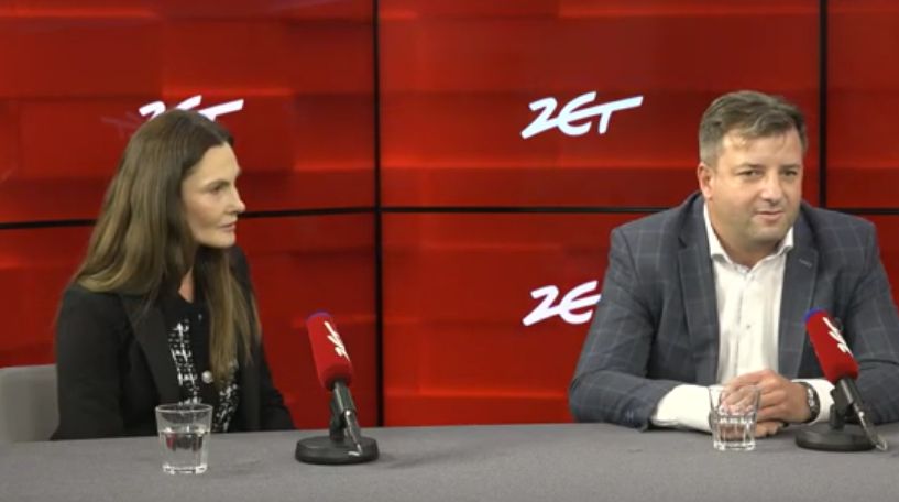 Kandydaci do Sejmu z list PiS - Katarzyna Jóźwiak i Krzysztof Sitarski