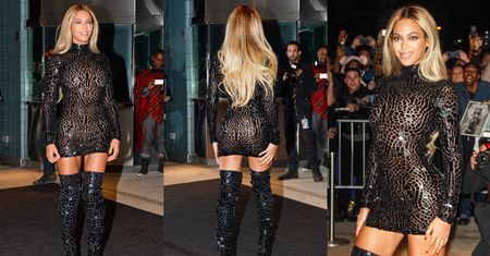 Beyonce w ciasnej sukience! SEKSOWNA?