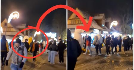 Dokumentował wieczorny spacer po Krupówkach. Nagle rozgorzała awantura