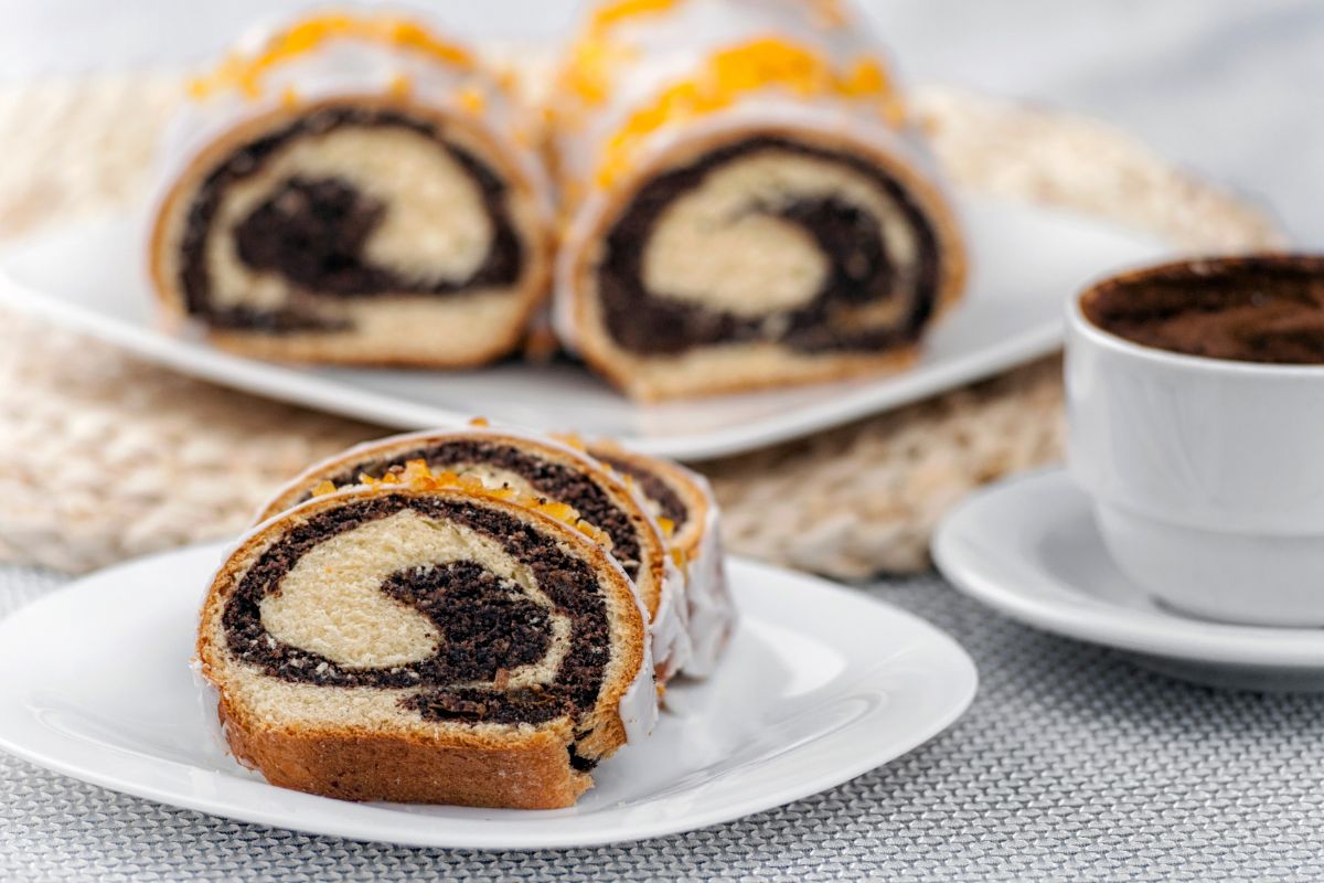 Homemade poppy seed roll can be a great holiday pastry.