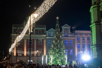 Choinka w ogniu. Pożar na Starym Rynku w Poznaniu