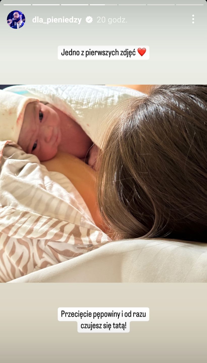 Paweł Svinarski pokazał narodziny syna na Instagramie