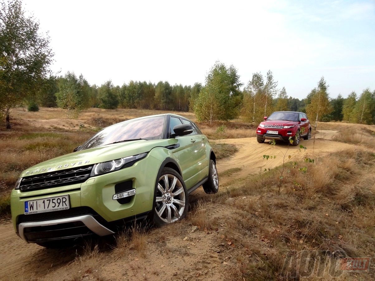 Range Rover Evoque test