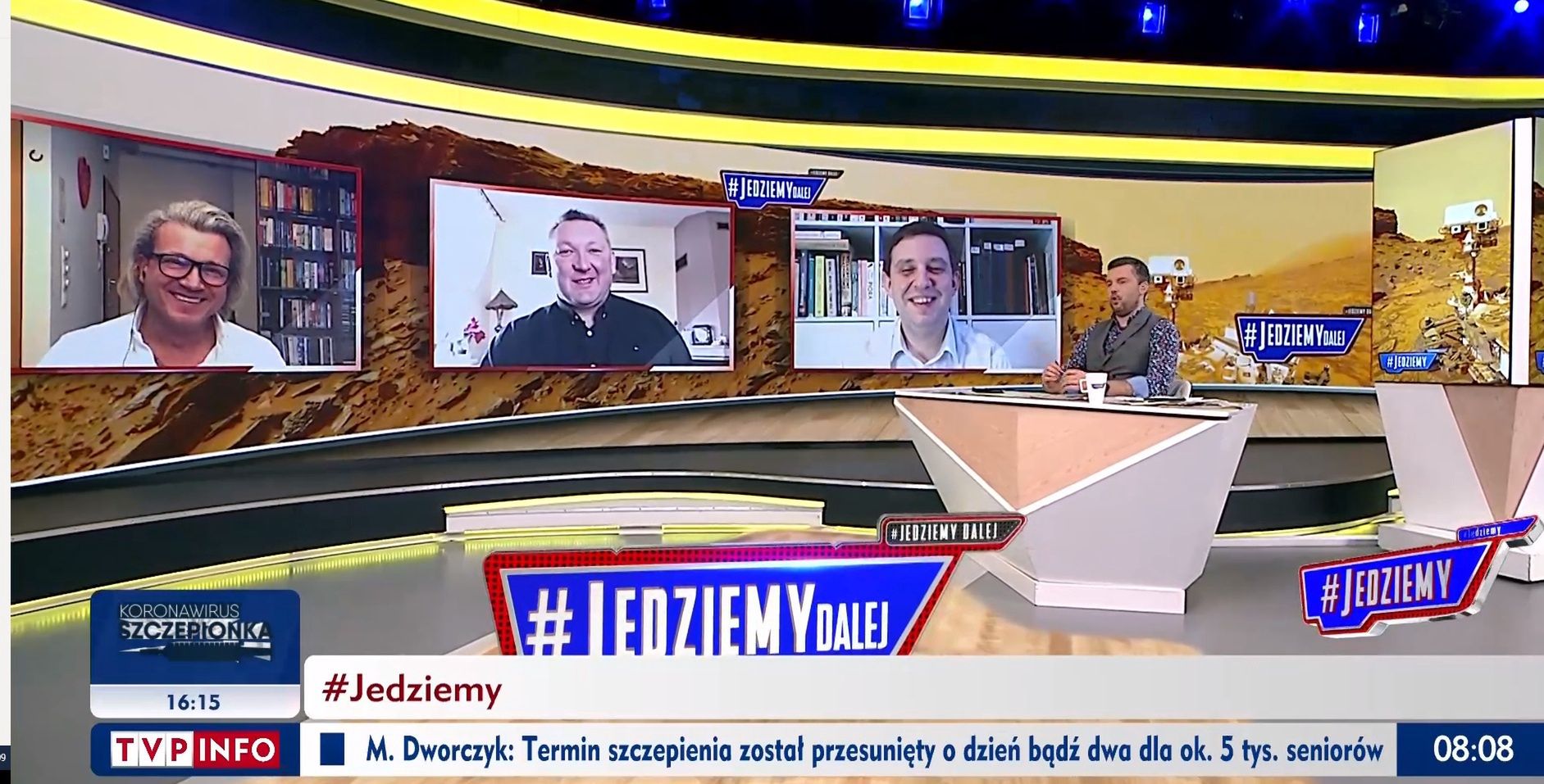Jarosław Jakimowicz był gościem programu #Jedziemy. 