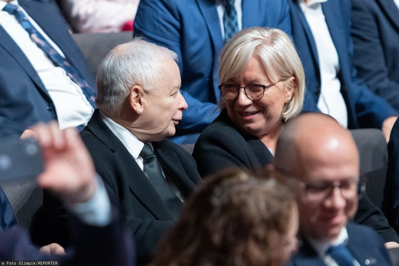 Kaczyński nabrał wody w usta. Nie chce mówić już o relacji z Przyłębską